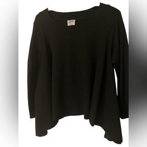 Planet by Lauren G Asymmetrical Hem Top Size 1